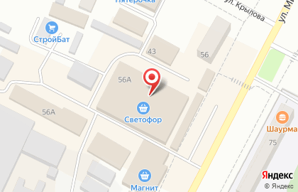 Компания по услугам эвакуатора и автосервиса М7 в Нижнем Новгороде на карте