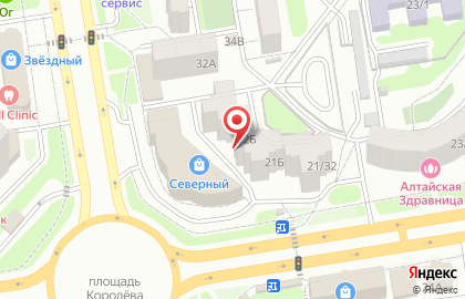 Агентство недвижимости Департамент недвижимости на проспекте Королёва на карте