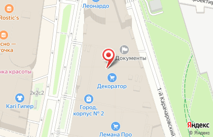 Салон дверей Волховец на метро Нижегородская на карте