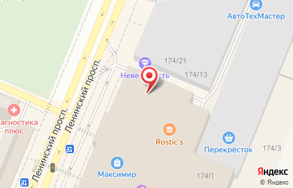 Ресторан быстрого обслуживания Жар-Пицца на Ленинском проспекте, 174П на карте