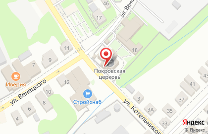 Церковь Покрова Пресвятой Богородицы, г. Богородск на карте