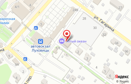 Мини-отель Пятый океан на карте