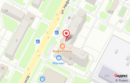 Магазин тканей в Нижневартовске на карте