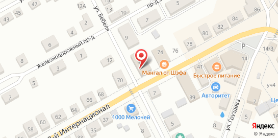 Офтальмологическая клиника Тонус АМАРИС на улице 3-й Интернационал на карте