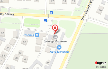 Мечеть Зиннур Мэсжете на карте