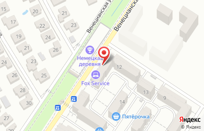 FOXservice на Венецианской улице на карте