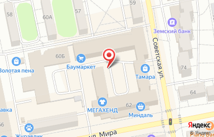 Ночная автостоянка Перспектива-С на карте