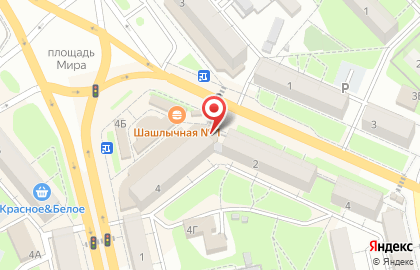 Магазин Правильная корзинка на площади Мира на карте