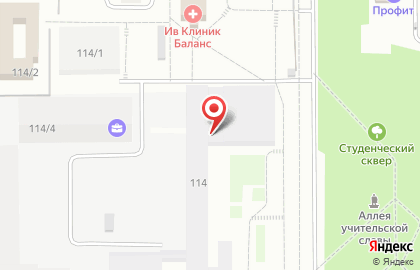 Банкомат КУБ на проспекте Ленина, 114 на карте