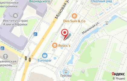 Сеть бургерных Франклинс Бургер на Библиотеке им Ленина на карте