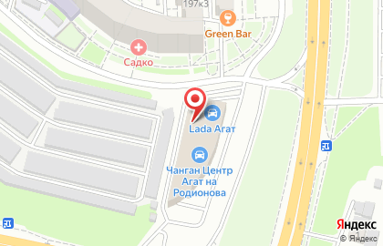 TRW на улице Родионова 203 на карте