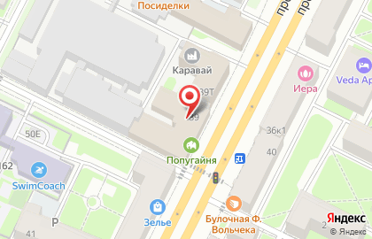 Апельсин на проспекте Стачек на карте