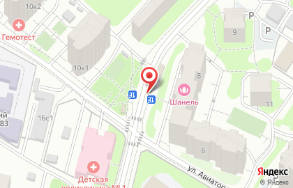 Продуктовый магазин в Москве на карте