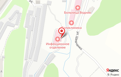 Холмская центральная районная больница на улице Шевченко на карте