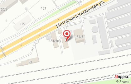 Велес на Интернациональной улице на карте