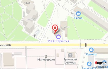 Магазин Красное & Белое в Оренбурге на карте