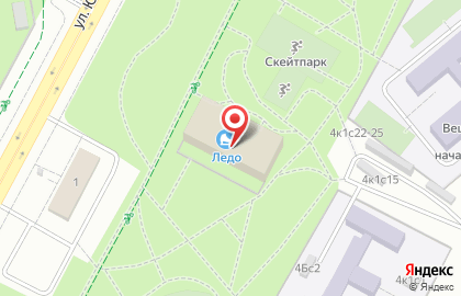 ЛЕДО на карте