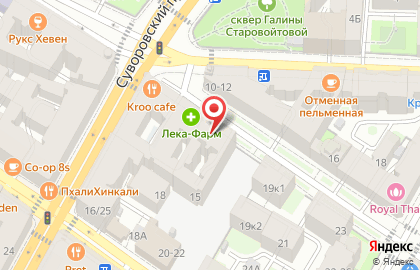 Лайт СПб на карте