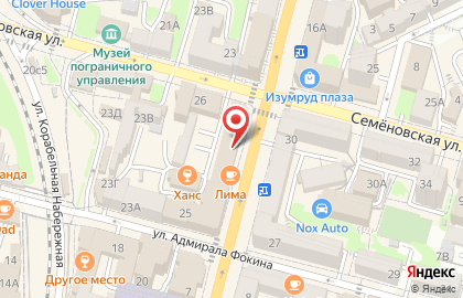 Ломбард Приморье на Океанском проспекте на карте