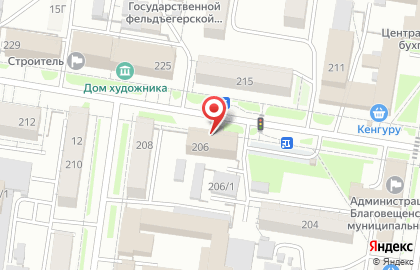 Управление государственного регулирования цен и тарифов Амурской области на карте