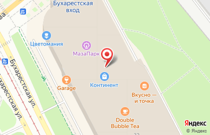 Магазин одежды Modis на Бухарестской улице на карте