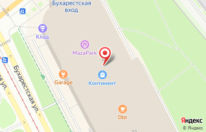 Магазин одежды Modis на Бухарестской улице на карте