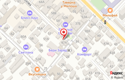 Киоск по продаже фруктов и овощей на улице Павлика Морозова на карте
