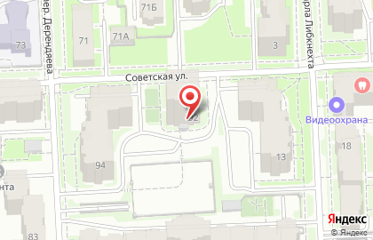 Сервисный центр Алина Холод на Советской улице на карте