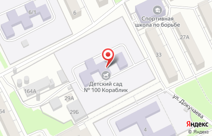Детский сад Кораблик №100 на карте