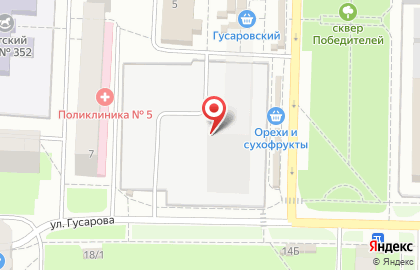 Магазин Колбасный дворик в Свердловском районе на карте
