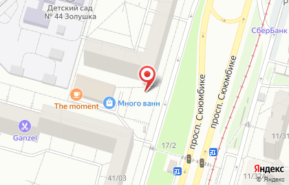 Ателье по пошиву и ремонту одежды в Казани на карте