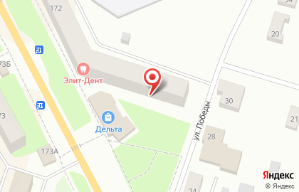 Стоматология Элит-Дент на проспекте Ленина на карте