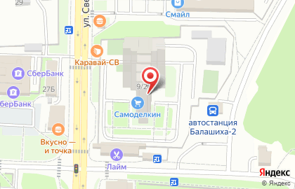 Булочная Каравай-СВ "Объединение" на карте