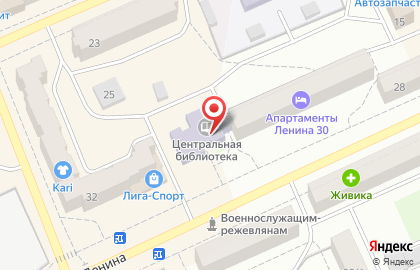 Центральная детская библиотека в Екатеринбурге на карте