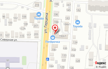 Лавр на улице Герцена на карте