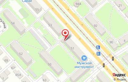 Парикмахерская Ангел в Ленинском районе на карте