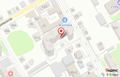 Курский центр рекламы, ООО на карте