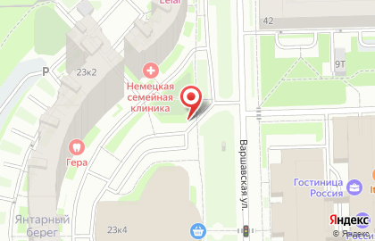 Автостоянка в Санкт-Петербурге на карте