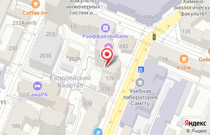 Салон красоты Бон Шанс в Ленинском районе на карте