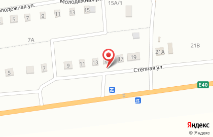 Лидия на Степной улице на карте