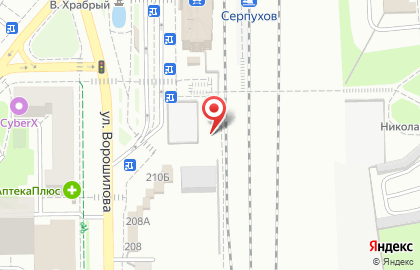 Кофейня Way кофейный бар на улице Ворошилова на карте