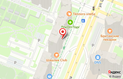 Аптека Озерки в Санкт-Петербурге на карте