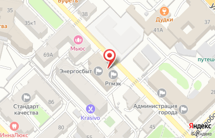Центр косметологии Татьяны Жиборевой на карте