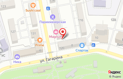 Парикмахерская Лето в Центральном районе на карте