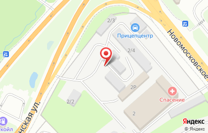 Салон-магазин Статис на Новомосковском шоссе на карте