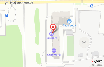 Фитнес-клуб RеSport в Тобольске на карте