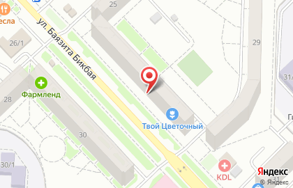 Магазин товаров для рукоделия Людмила на улице Баязита Бикбая на карте