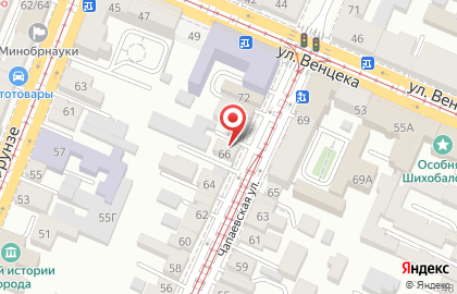 Магазин спортивного питания Супермен на Чапаевской улице на карте