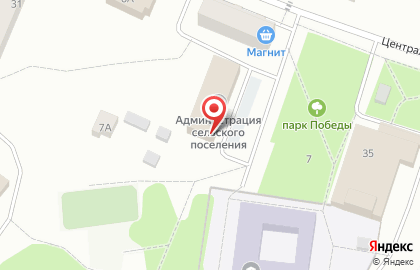 Центр комфорта на Центральной улице на карте