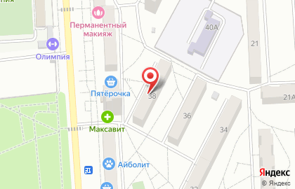 И.П.Буланцев на карте